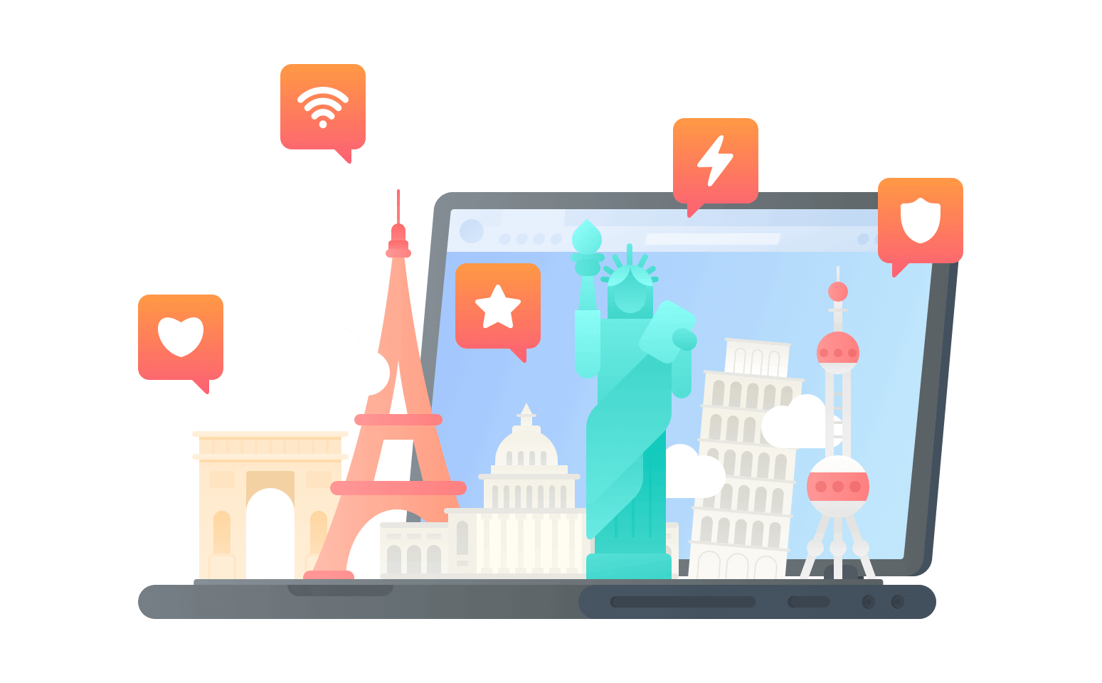 在新西兰连接到中国的软件 - 翻回VPN